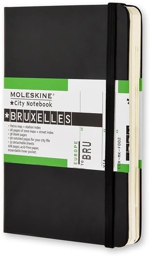 Een City Notebook BRUXELLES ** zonder recht van retour ** koop je bij Moleskine.nl